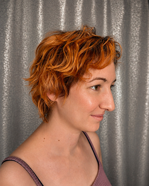 Soft, dimensional copper with a little edge ✨ This look combines a bixie-inspired cut — that perfect(..)